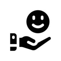 good review glyph icon. Strong and solid icon for websites, mobile interfaces, presentations, and visual branding. High quality and easy to edit. vector