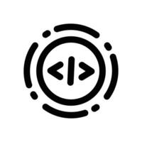 automation line icon. Clean and minimalist icon for websites, mobile apps, presentations, and logos. Fully scalable and customizable for any project. vector