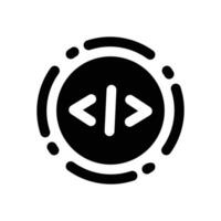 automation glyph icon. Strong and solid icon for websites, mobile interfaces, presentations, and visual branding. High quality and easy to edit. vector