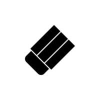 eraser, delete, remove icon vector