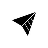 compass, direction, location solid icon vector