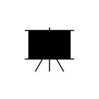 whiteboard, education, classroom icon vector