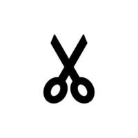 scissors, scissor, cut, cutting solid icon vector