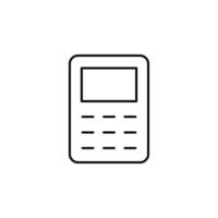 calculator, calculate, calculation icon vector
