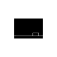 blackboard, chalkboard, classroom icon symbol vector
