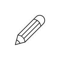 pencil, write, drawing icon vector