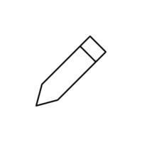 pencil, write, drawing, stationery icon symbol vector