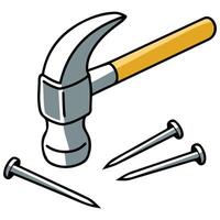 Woodworking equipment for furniture building isolated vector