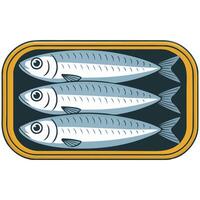 Portuguese fish tile pattern art vector
