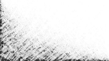 Halftone grunge gradient texture. Comic style pixel background. Pop art faded grainy surface. Speckle and particles vanishing effect. Black pixelated noice vector