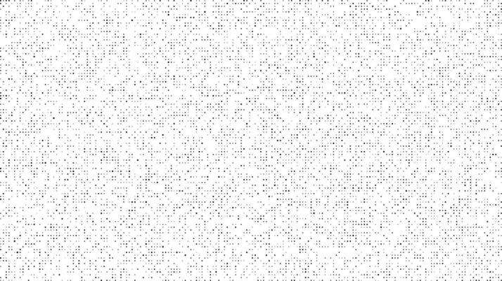 Halftone noise texture background. Comic style random grain pattern. Round particles wallpaper. Black and white grains and dots overlay. Dust speckles effect. Grunge bitmap backdrop.