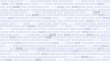 Brick wall seamless pattern. Gray brickwork repeating texture. Bricks masonry background. vector