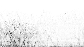 Halftone grunge texture. Comic style grain background. Pop art faded textured frame. Speckle gradient effect. Dotted particles print wallpaper. Pixelated texture vector