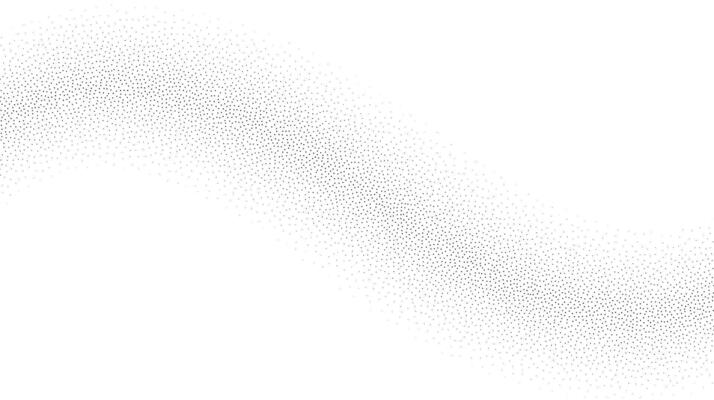 Grain wave background. Black stipple curve line. Abstract wavy noise dotted shape wallpaper. Dotwork gradient pattern. Stochastic
