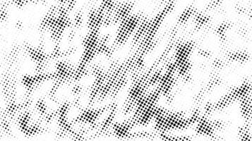 Grunge halftone background. Dirty comic pixelated texture. Abstract spotted and painted wallpaper. White and black canvas. vector