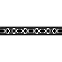 Geometric Silver Line Border on Black with Minimalist Aesthetic vector