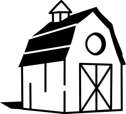 A hand drawn icon representing a countryside cottage