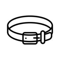 Get your hands on this latest line icon of belt. vector