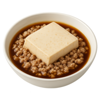 Simple Tofu Dish with Minced Pork in Savory Sauce Recipe png