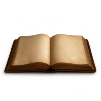 Aged Bible with Simple Design and Beautiful Illumination png