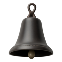 Realistic 3D Render of a Bronze Bell png