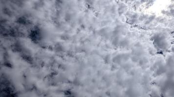 Dramatic Cloudy Sky A Textured Cloudscape with Sunlight Peeking Through photo