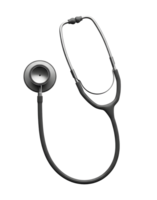 Medical Stethoscope Minimalist 3D Rendering in a Soft And Smooth Renderer png