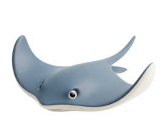 Stingray Minimalist 3D Rendering in a Soft And Smooth Renderer png