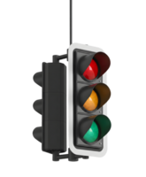Hanging Traffic Light Minimalist 3D Rendering Soft And Smooth Renderer png