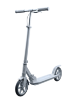 Kick Scooter Minimalist 3D Rendering in a Soft And Smooth Renderer png