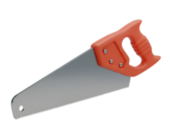 Hand Saw Minimalist 3D Rendering a Soft And Smooth Renderer png