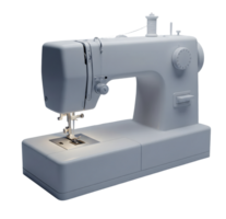 Sewing Machine Minimalist 3D Rendering Soft And Smooth Renderer png