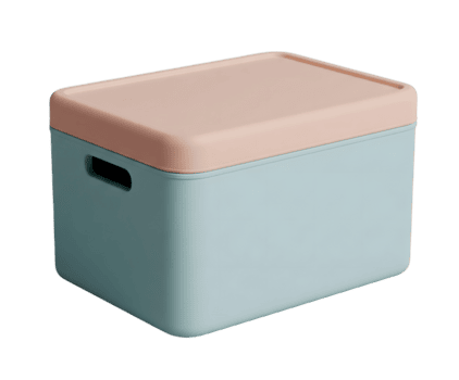 Lager Box minimalistisch 3d Rendern im Sanft glatt Renderer png