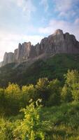 National park Bolshoy Tkhach mountain in summer with video