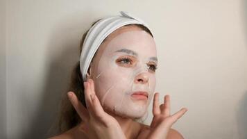 Embrace a Refreshing Skincare Routine that Involves Face Mask Application for Radiance video