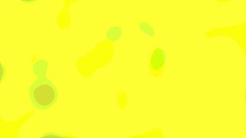 Abstract Yellow Green Fluid Shapes - Dynamic Background Animation video