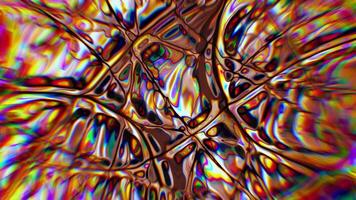 Abstract colorful swirling psychedelic liquid background animation video