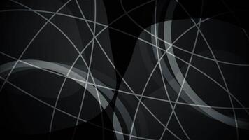 Stunning Abstract Geometric Patterns Set Against a Dark Background for Visual Impact video