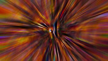 Abstract colorful light rays expanding and creating dynamic patterns video