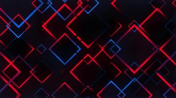 Spectra Mesh Grid Geometric Red and Blue Sync Loop video