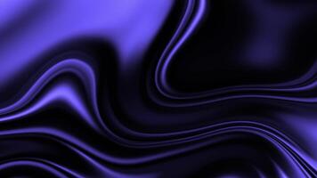 Violet Alloy Flow Iridescent Metal Wave Loop video
