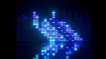 Vibrant Audio Spectrum LED Equalizer Loop video