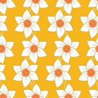 Hand drawn exotic paint flora, seamless patterns with floral for fabric, textiles, clothing, wrapping paper, cover, banner, home decor, abstract backgrounds vector