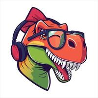 Big Dinosaur Collection Art Bundle Diverse Species vector