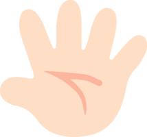 A hand with a finger pointing up png