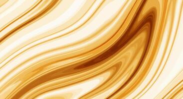 Luxurious Abstract Marble Pattern with Fluid Golden Swirls and Rich Yellow-Cream Veins on Glossy Diagonal Flow vector