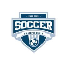 isolated soccer logo vector