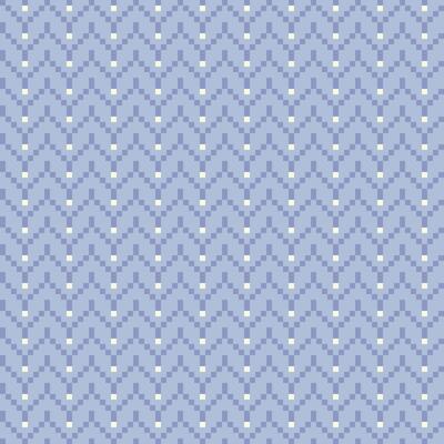 seamless pattern abstract square shape stacked into triangle with color blue and white