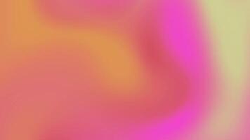 Vibrant Abstract Gradient Background in Pink and Orange video