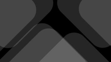 Abstract Black and Gray Overlapping Rounded Shapes video